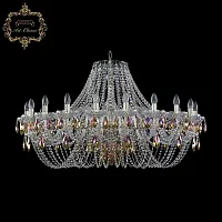 Люстра подвесная хрустальная 11.11.20.400.Gd.Sp.K777 Bohemia Art Classic прозрачная на 20 ламп, основание золотое в стиле классический Люстра подвесная хрустальная 11.11.20.400.Gd.Sp.K777 Bohemia Art Classic прозрачная на 20 ламп, основание золотое в стиле классический